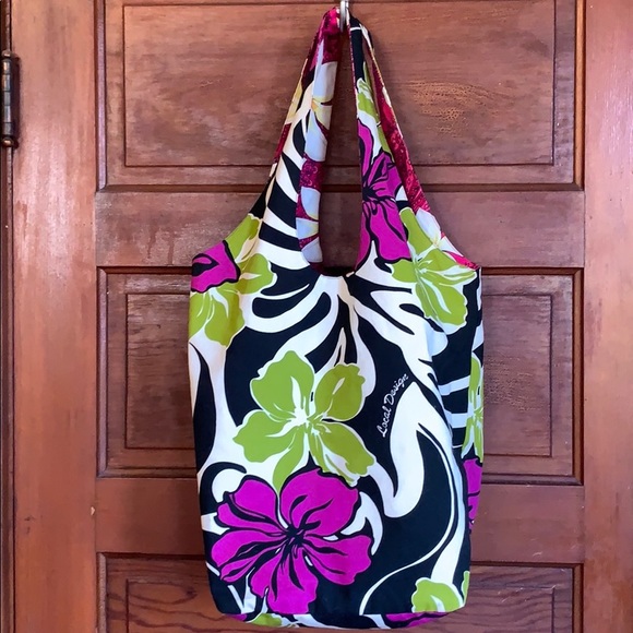 Local Design Reversible Tote from Hawaii - Picture 3 of 6